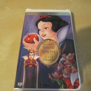 Snow White and the Seven Dwarfs, Platinum Edition VHS Tape